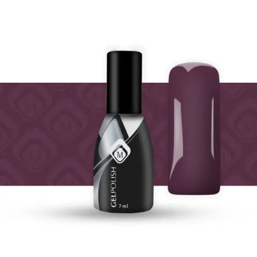 Геллак лилав 3 - Gelpolish Purple 3 Magnetic Nail Design - 1
