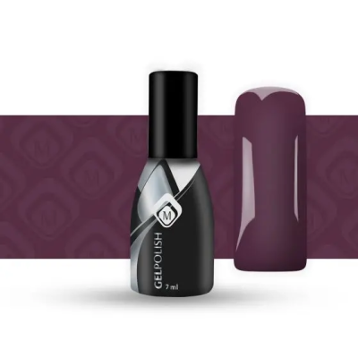 Геллак лилав 3 - Gelpolish Purple 3 Magnetic Nail Design - 1