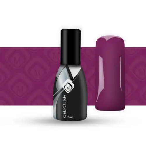 Геллак лилав 4 - Gelpolish Purple 4 Magnetic Nail Design - 1