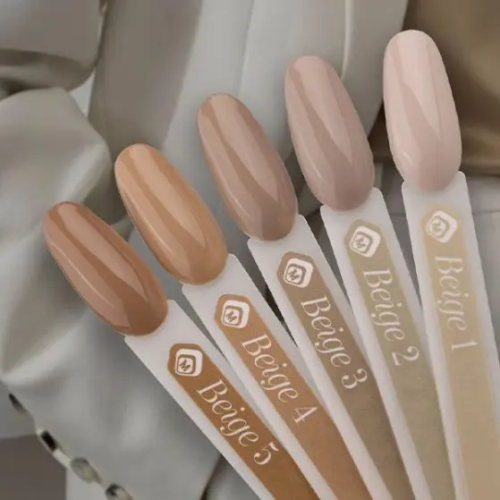 Геллак бежов 4  - Gelpolish Beige 4 7ml Magnetic Nail Design - 3