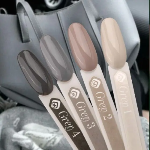 Геллак сив 1  - Gelpolish Grey 1 7ml Magnetic Nail Design - 3